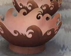Onda Fire Pit -Outdoor Decor Art ffp onda 3 43600.1676036629
