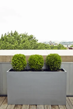 Geo Trough Planters -Outdoor Decor Art geo trough tro4 2alt 67049.1676123598
