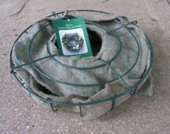 16" Living Wreath Frame W/ Jute Liner - Clip-Together Design