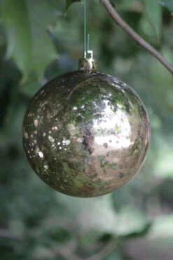 Gold 3" Ball Ornament - Shatterproof - Set Of 6