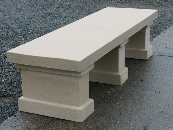 Hastings - Cast Stone Bench 2 Hastings - Cast Stone Bench - Image 2