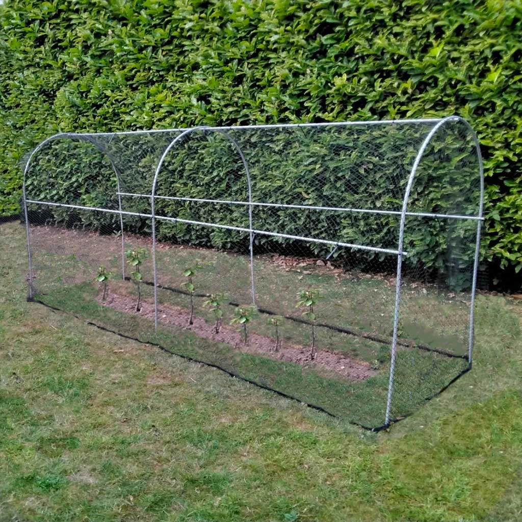Long Domed Roof Fruit Cage - 10' L X 3' W X 5' H 3 Long Domed Roof Fruit Cage - 10' L X 3' W X 5' H - Image 3