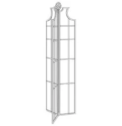 Obelisk II -Outdoor Decor Art obelisk ii line 28354.1676036636