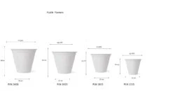 Plain Pot 6 Plain Pot -Outdoor Decor Art plainplanters line 30174.1676120498