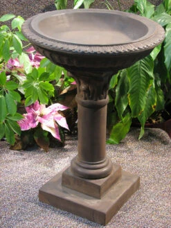 Regency Birdbath