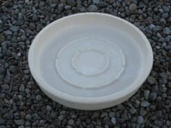 Round Saucer For Concrete Planter 9 Round Saucer For Concrete Planter -Outdoor Decor Art saucer round 13.5 cream 2 77580.1695344081