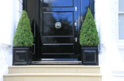 Sloane Fiberglass Planters -Square, Troughs & Window Box -Outdoor Decor Art sloane planter black 17928.1676120238