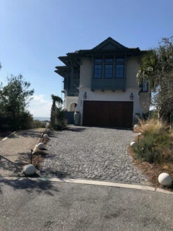 Cast Sandstone Sphere -Outdoor Decor Art spheres12 inch along drive 1600 22036.1695238282