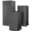 Geo Tall Square Fiberglass Planter