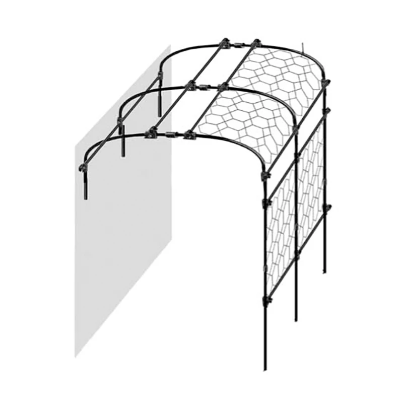 Wall Pergola 2 Wall Pergola - Image 2