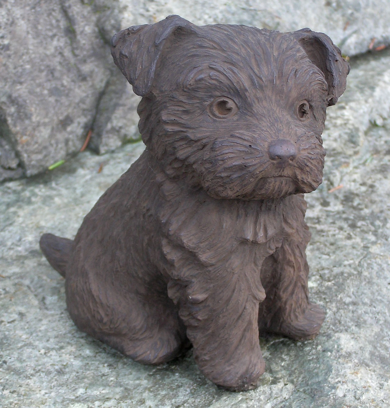 Yorkshire Puppy Statue 2 Yorkshire Puppy Statue - Image 2